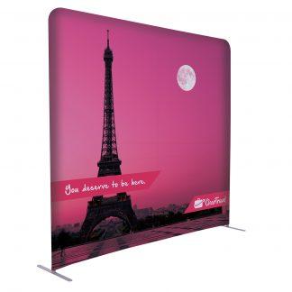 EuroFit Straight Wall Fabric Displays & Backdrops