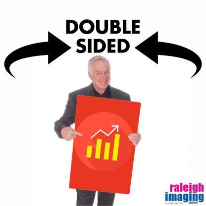 White Foam Board Signs 3/16" DOUBLE SIDED