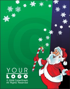 Santa - Illustrated
