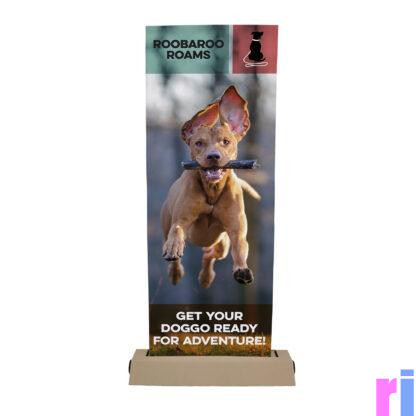 Eco-Lite Retractor Kit - cardboard and paper retractable banner display - recyclable