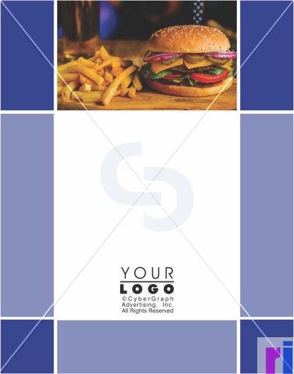 burger and fries